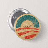 Badge Rond 5 Cm Support pour le changement 1-20-09 (Devant & derrière)