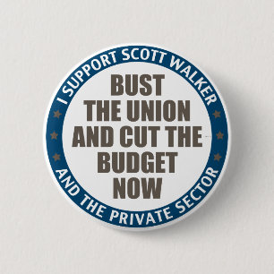 Badge Rond 5 Cm Support Scott Walker