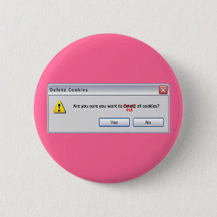 Badge Rond 5 Cm Supprimer les cookies
