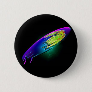Badge Rond 5 Cm Surboard abstrait