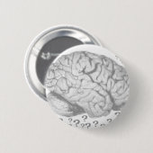 Badge Rond 5 Cm Surcharge cérébrale_ (Devant & derrière)