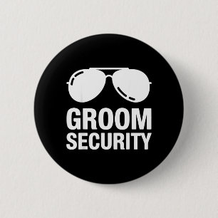 Badge Rond 5 Cm Sûreté de mariée drôle pour l'humour de jour de ma