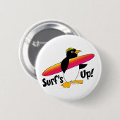 BADGE ROND 5 CM SURF ! (Devant & derrière)