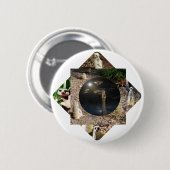 Badge Rond 5 Cm Suricate Polyscope,  (Devant & derrière)