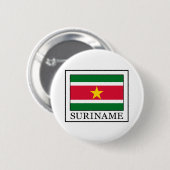 Badge Rond 5 Cm Suriname (Devant & derrière)