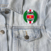Badge Rond 5 Cm Suriname (En situation)