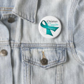 Badge Rond 5 Cm Survivant - Cancer de l'ovaire (En situation)