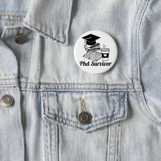 Badge Rond 5 Cm Survivant de la maladie (En situation)