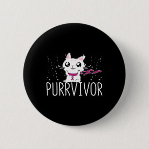 Badge Rond 5 Cm Survivant de la sensibilisation au cancer du sein