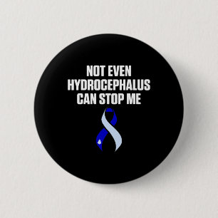 Badge Rond 5 Cm Survivant de l'hydrocéphalie Arrêtez le guerrier d