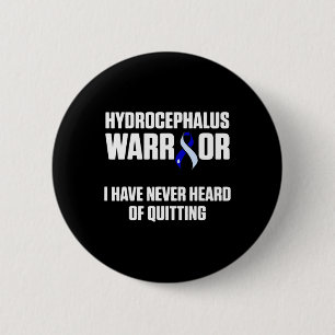 Badge Rond 5 Cm Survivant de l'hydrocéphalie Quitter la sensibilis