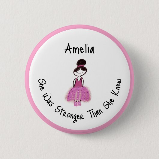 Badge Rond 5 Cm Survivant du cancer du sein (Devant)