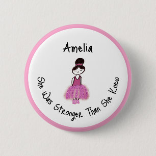 Badge Rond 5 Cm Survivant du cancer du sein