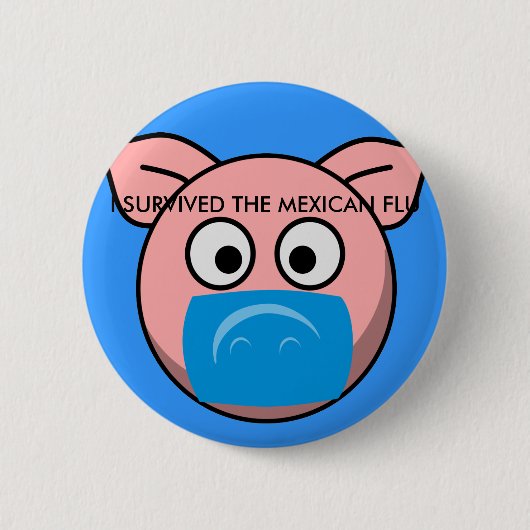 Badge Rond 5 Cm survivorpig (Devant)
