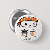 Badge Rond 5 Cm sushi (Devant & derrière)