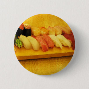 Badge Rond 5 Cm Sushi 寿 司