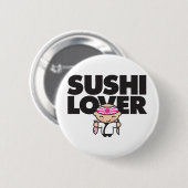 Badge Rond 5 Cm sushilover (Devant & derrière)