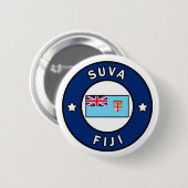 Badge Rond 5 Cm Suva Fidji (Devant & derrière)