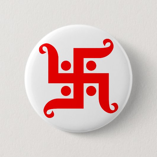 Badge Rond 5 Cm swastika (Devant)