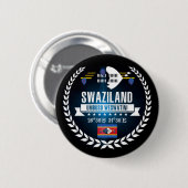 Badge Rond 5 Cm Swaziland (Devant & derrière)
