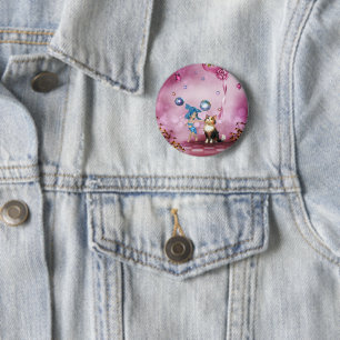Badge Rond 5 Cm Sweet fairy