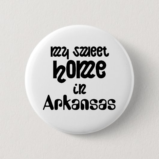 Badge Rond 5 Cm Sweet home (Devant)