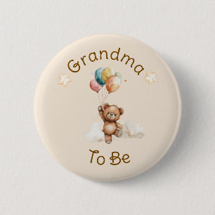 Badge Rond 5 Cm Sweet Little One sur le chemin Baby shower neutre