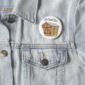 Badge Rond 5 Cm Sweet Shed (En situation)