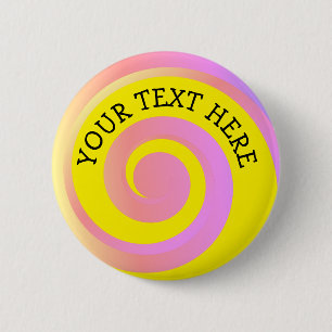 Badge Rond 5 Cm Swirl