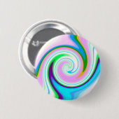 Badge Rond 5 Cm Swirl Pastel (Devant & derrière)