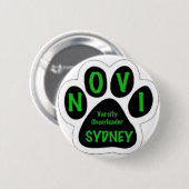 Badge Rond 5 Cm Sydney (Devant & derrière)