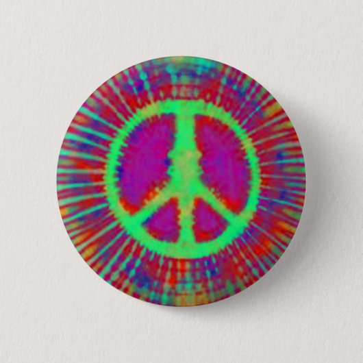 Badge Rond 5 Cm SYMBOLE Abstrait DE Cravate Psychédélique-Dye DE L (Devant)