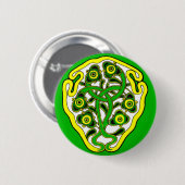 Badge Rond 5 Cm Symbole celtique (Devant & derrière)