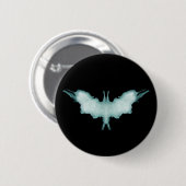 Badge Rond 5 Cm Symbole de la chauve-souris Rorschach (Devant & derrière)