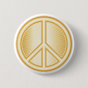 Badge Rond 5 Cm Symbole de la paix