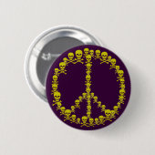 BADGE ROND 5 CM SYMBOLE DE LA PESTE (Devant & derrière)