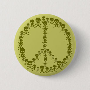 BADGE ROND 5 CM SYMBOLE DE LA PESTE