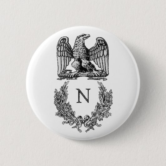 Badge Rond 5 Cm Symbole de napoléon (Devant)