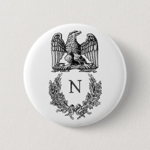 Badge Rond 5 Cm Symbole de napoléon