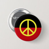 Badge Rond 5 Cm Symbole de paix (Devant & derrière)
