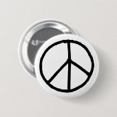 Badge Rond 5 Cm Symbole de paix (Devant & derrière)