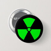 BADGE ROND 5 CM SYMBOLE DE RAYONNEMENT (Devant & derrière)