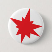 Badge Rond 5 Cm Symbole d'explosion (Devant)