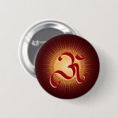 Badge Rond 5 Cm Symbole d'OM (Devant & derrière)