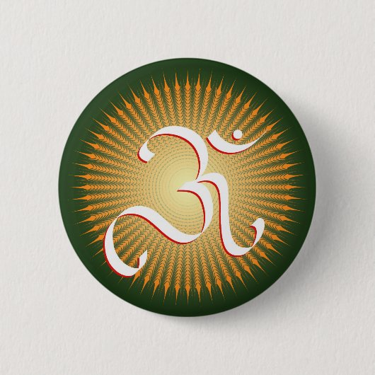 Badge Rond 5 Cm Symbole d'OM (Devant)