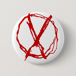 Badge Rond 5 Cm Symbole d'opérateur