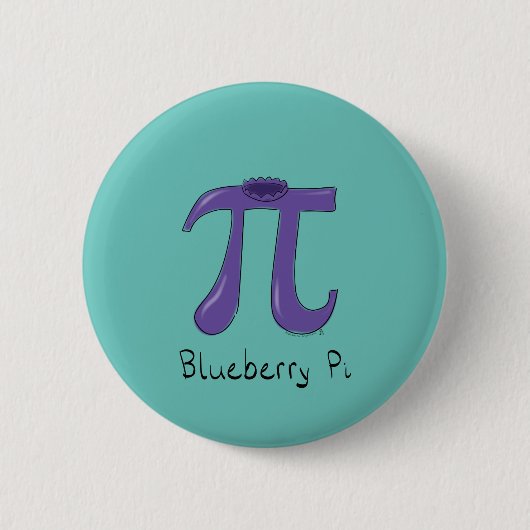 Badge Rond 5 Cm Symbole mignon Blueberry Pi (Devant)