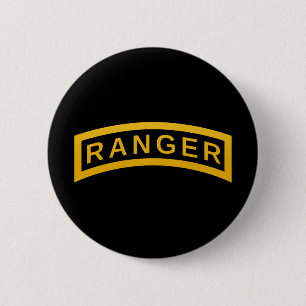Badge Rond 5 Cm SYMBOLE MILITAIRE DU RANGER DE L'Armée