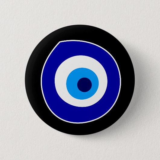 Badge Rond 5 Cm Symbole oeil malin (Devant)