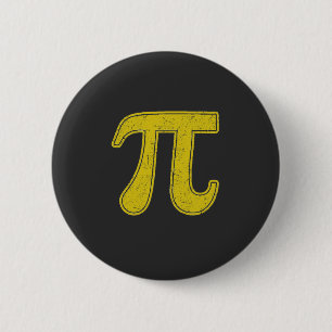 Badge Rond 5 Cm Symbole Pi
